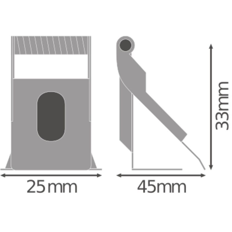 Ledvance - Mechanisches Zubehör/Ersatzteile für Leuchten Einbauklemmen (VE4) PLRECE.MOUCLIPVA VE4