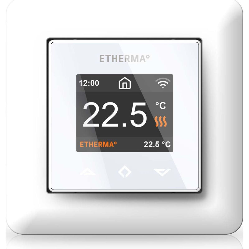 Etherma - Smart-Thermostat Smart-Thermostat eTOUCH-PRO-1-W Wi-Fi+App 5-40°C,16A