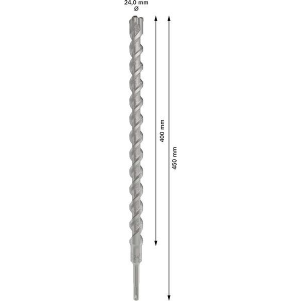 Bosch - Bohrer PRO SDS plus-5X 2608836648 Hammerbohrer 24 x
