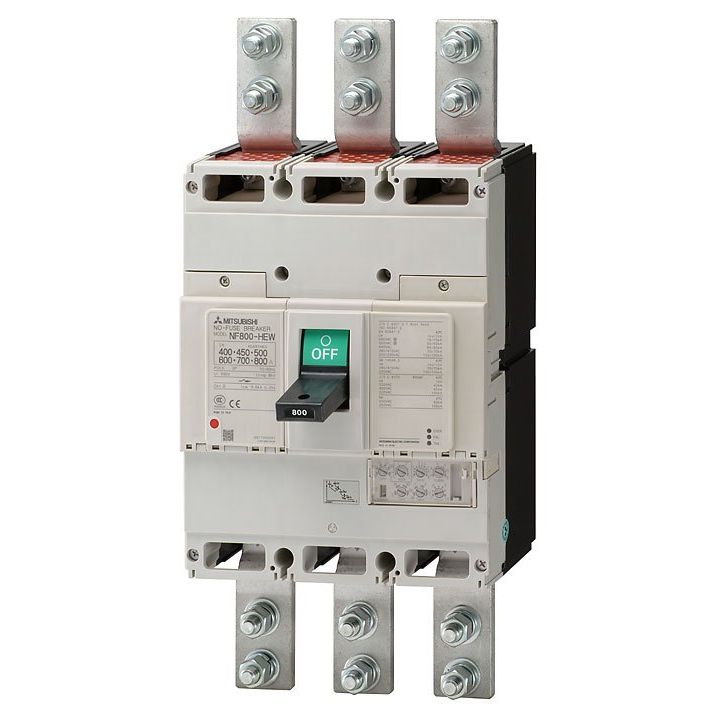 Mitsubishi Electric - Leistungsschalter für Trafo-, Generator- und Anlagenschutz Leistungsschalter NF800-HEW 3P 800A 3-polig