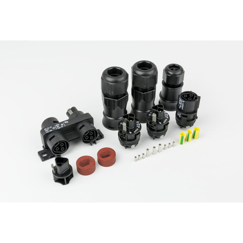 Danfoss - Verbindungs-/Übergangsmuffe T-Abzweig EasyConnect EC-2 f.2 Heizb.u.Endabsch