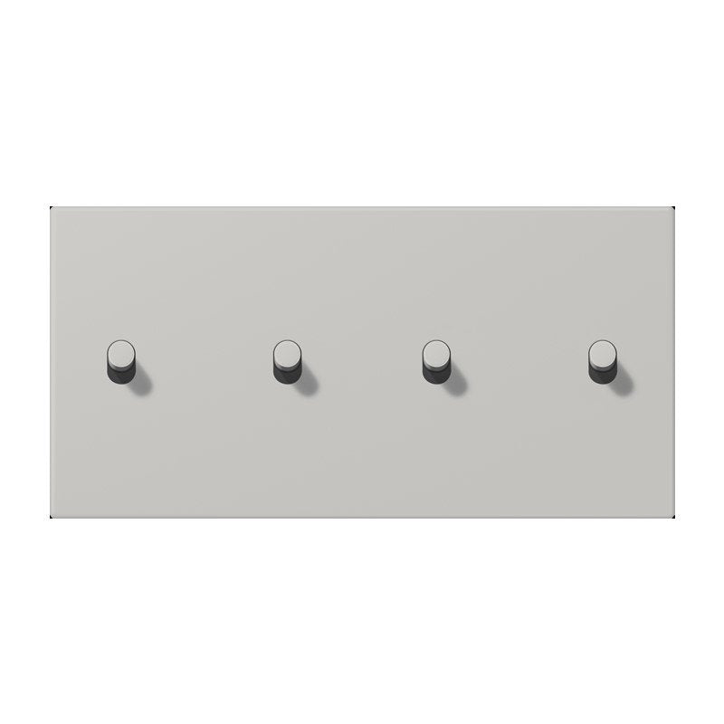 Jung - Abdeckung/Bedienelement für Installationsschalterprogramme Abdeckung mit Kipphebel LC 12-250 R 0 205 Zylinder