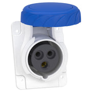 Schneider Electric - CEE-Anbausteckdose (IEC 60309) Industriesteckdose PKF16F723 gewinkelt, 16A, 2p+E