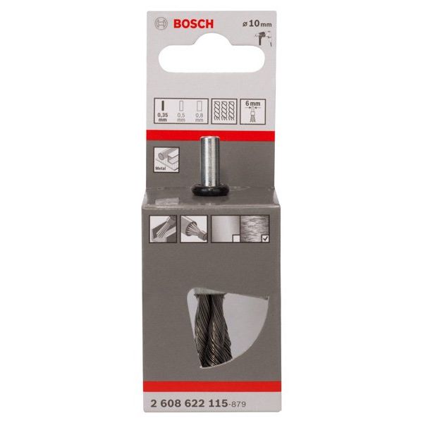 Bosch - Rotierende Drahtbürste PRO Metal heavy 2608622115 Pinselbürste gerader