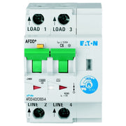 Eaton - Kombination FI-Schalter/Leitungsschutzschalter mit Zusatzeinrichtung Brandschutzschalter AFDD-6/2/C/003-A 2p,C,6A,30mA,TypA