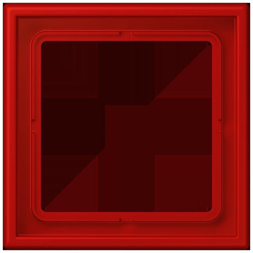 Jung - Abdeckrahmen Rahmen 1-fach LC 981 227 rouge vermillon 31