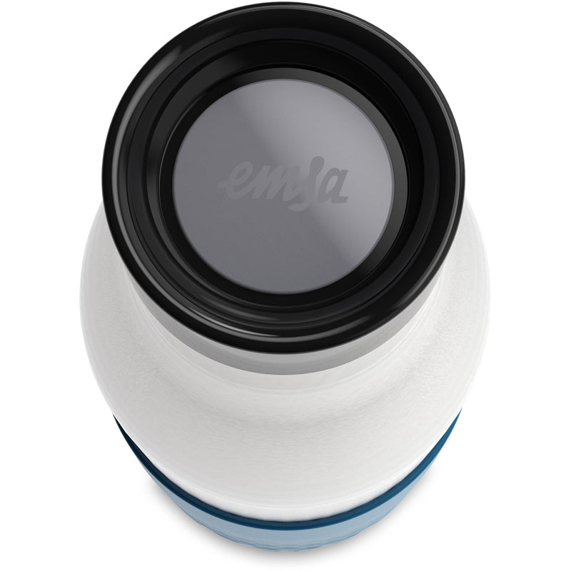 Emsa - Zubehör/Ersatzteile für Kleingeräte Trinkflasche BLUDROP sleeve aq-bl 0,5L sleeve Aquablue