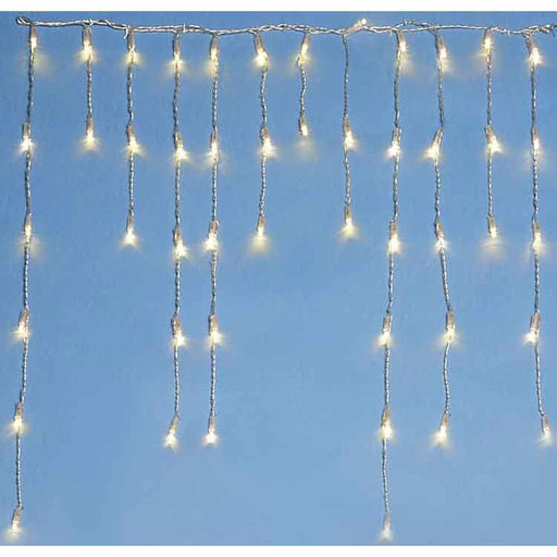 Hellum - Festbeleuchtung LED-Fenster-Eislichtvorhg. 565133 48er m. Trafo − 6 Stück