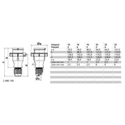 Bals Elektrotech - CEE-Stecker (IEC 60309) Stecker 210584 16A 4p 500V 7h