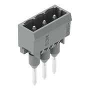 WAGO - Ein- und mehrpolige Klemmenleiste Stiftleiste f.Reihenklemm. 231-163/003-000 1,2x1,2mm,gerade,gr − 200 Stück