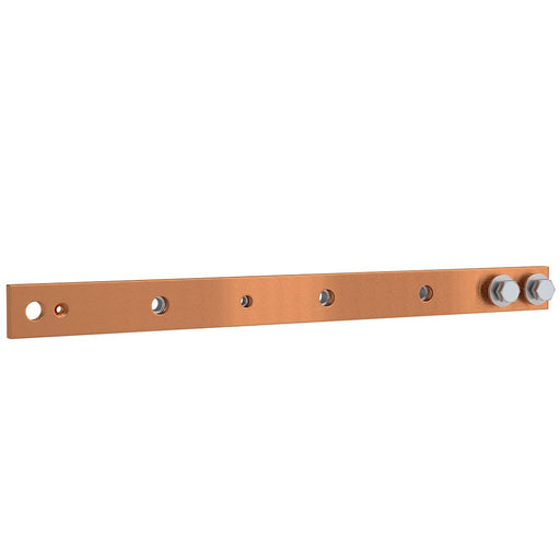 ABN - Sammelschienenklemme CU-Schiene FB2 40x10mm ABNPC33142 waagrecht gelocht − 5 Stück