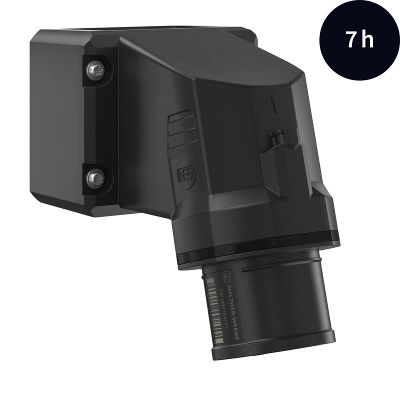Walther Werke - CEE-Gerätestecker (IEC 60309) CEE NEO Wandgerätestecker FW714407CC 16A 4P 7h IP54 − 5 Stück