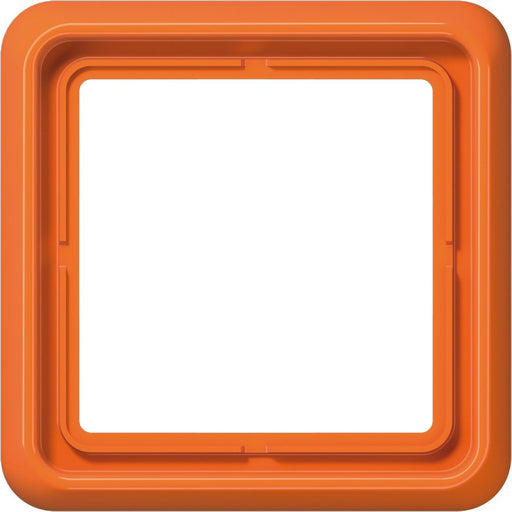 Jung - Abdeckrahmen Rahmen 1-fach orange CD 581 WU O waage/senkrecht