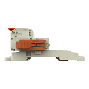 WAGO GmbH & Co. KG - Ein- und mehrpolige Klemmenleiste 1-Leiter-Federleiste 8311109038000300000 PushinCAGECLAMP,lgr − 6 Stück