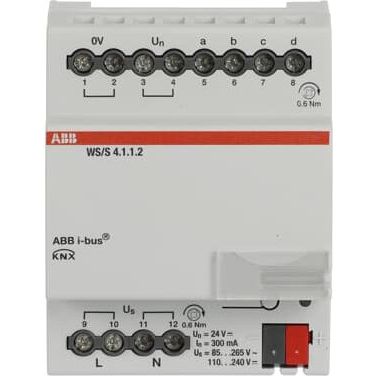 ABB Stotz S&J - Bussystem-Analogeingang Wetterstation WS/S4.1.1.2 4-fach