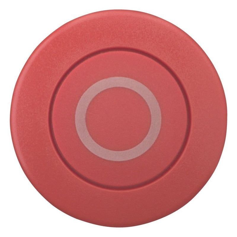 Eaton - Frontelement für Pilztaster Pilzdrucktaste M22S-DRP-R-X0 rot,rast.,beschrift