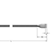 Turck - Konfektioniertes Sensor-Aktor-Kabel Aktuator- u. Sensorleitung RKCV4.5T-P7X3-10/TFW PP-EPDM