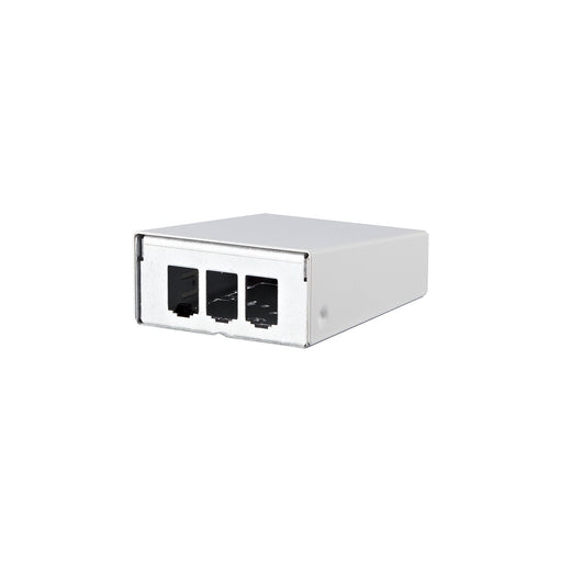 Metz Connect - Frontpanel/Patchpanel leer (Schaltschrank) AP-Gehäuse leer 130861-0302-E E-DATmodul 3er rws − 1 Stück