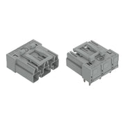 WAGO - Leiterplattensteckverbinder Stecker für Leiterplatten 770-853/011-000/060- 3-polig,grau − 100 Stück