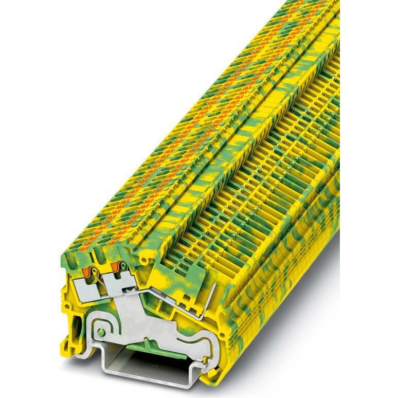 Phoenix Contact - Schutzleiter-Reihenklemme PTS 1,5/S-TWIN/1P-PE − 50 Stück