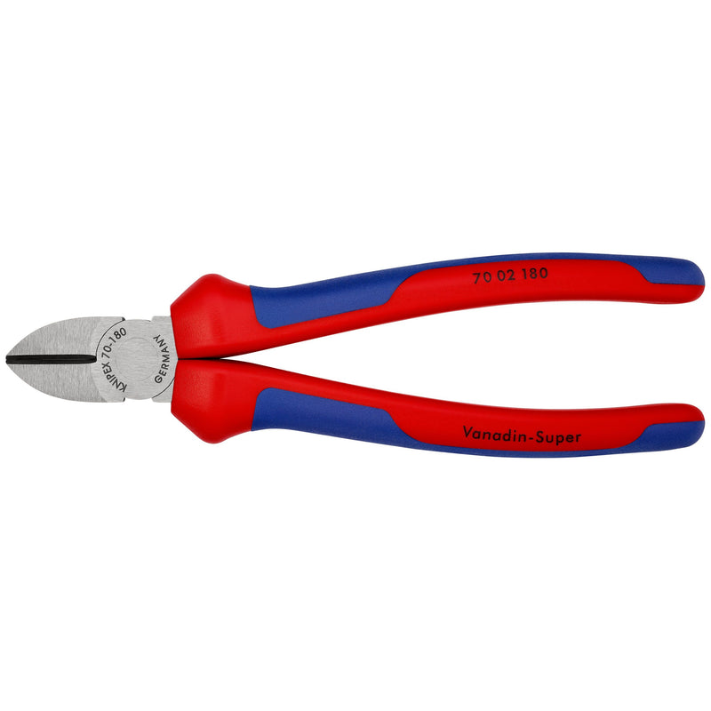 Knipex - Seitenschneider 70 02 180 SB schwarz, 180mm