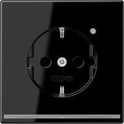 Jung - Steckdose SCHUKO-Steckdose 16A 250V LS 1520-O SW LNW LED-Orient.licht ws