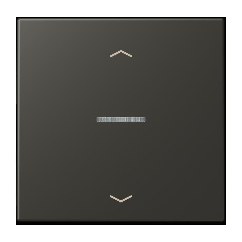 Jung - Abdeckung/Bedienelement für Installationsschalterprogramme Wippe mit Lichtleiter LC 101 KO5P 259 ombre naturelle 59