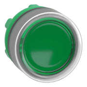 Schneider Electric - Frontelement für Drucktaster Leuchtdrucktaster ZB5AW533C0 grün, 22mm, in grau