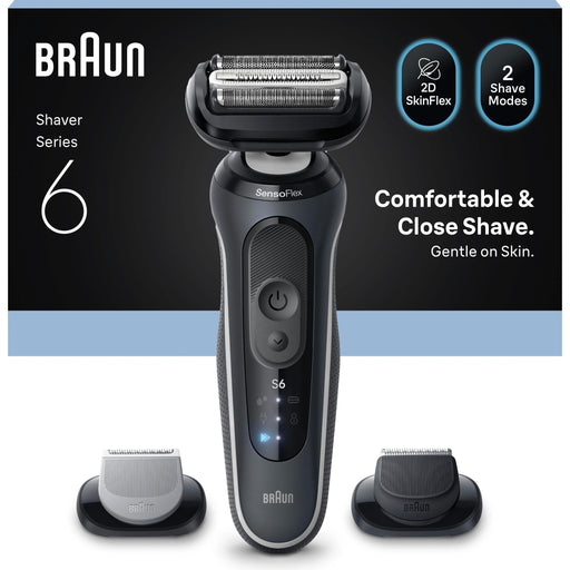 BRAUN - Elektro-Rasierer Rasierer 62-G1650s Series 6 − 1 Stück by BRAUN
