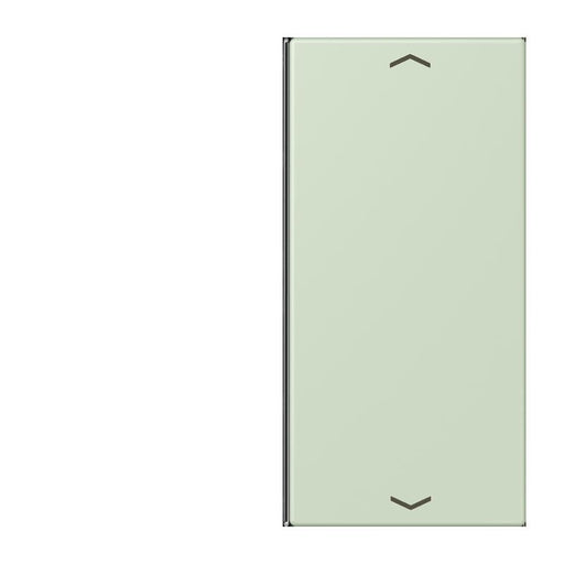 Jung - Abdeckung/Bedienelement für Installationsschalterprogramme Taste 2fach m. Pfeilsymb. LC 402 TSAP 218 vert anglais pale