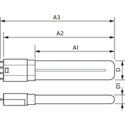 Philips Lighting - LED-Lampe/Multi-LED LED-Kompaktlampe PLL CoreProLED #15701900 2G11, 840