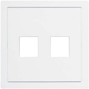 Peha - Einsatz/Abdeckung für Kommunikationstechnik Abdeckung Keystone D 95.610/2.03 KEY weiß
