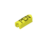 Weidmüller - Kabelmarkierungssystem Leitermarkierer CLIC02-9GE/SW PEN MP 9x3,4mm,PVC,weich,ge − 100 Stück