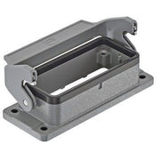 Harting - Gehäuse für Rechtecksteckverbinder Anbaugehäuse Baugröße: 16B 09300161307 niedrige Bauform