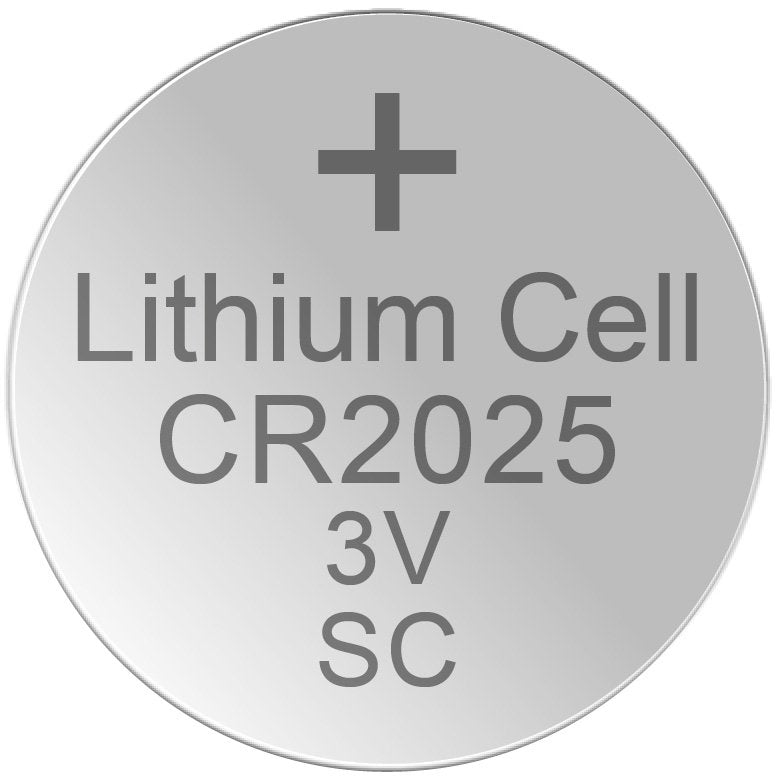 Hückmann - Batterie Knopfzelle Lithium 3V XCR2025 (5er) CR2025 170mAh