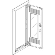 ABN - Tür/Bedientableau (Schaltschrank) Blendrahmen mit Mediatür GBRU15TM für UP-VT,1x5-reihig