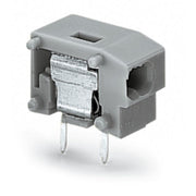 WAGO - Leiterplattenklemme 2LeiterLeiterplattenklemme 235-551 7,5/7,62mm,grau − 100 Stück