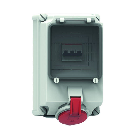 Bals Elektrotech - CEE-Steckdose abschaltbar, abgesichert (IEC 60309) Wandsteckdose abgesichert 15139 32A 5p 400V 6h IP44