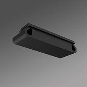 Regiolux - Mechanisches Zubehör/Ersatzteile für Leuchten Stirnseite SRBKSD sw RAL 9005 PC