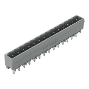 WAGO - Leiterplattensteckverbinder THT-Stiftleiste Lötstift 231-174/001-000 1,2x1,2,gerade,grau − 50 Stück