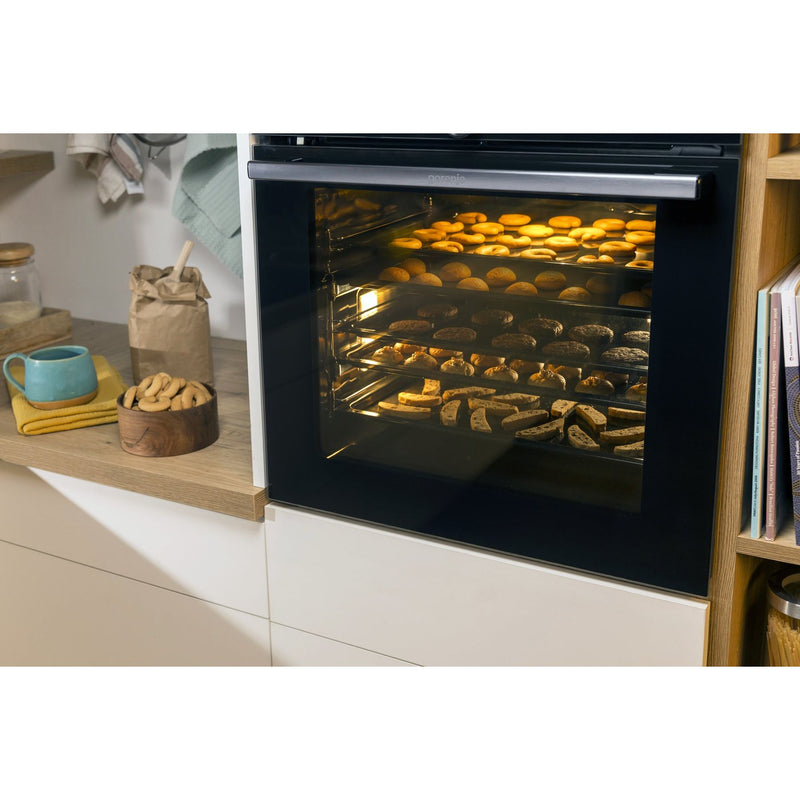 Gorenje - Backofen EB-Backofen Pyrolyse/Da BPS6737E14X Heißluft,ExtraSteam