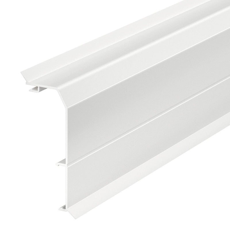 Rehau - Oberteil für Sockelleistenkanal RAUDUO Oberteil RDL OT40105 rws 40/105 rws − 2 Meter