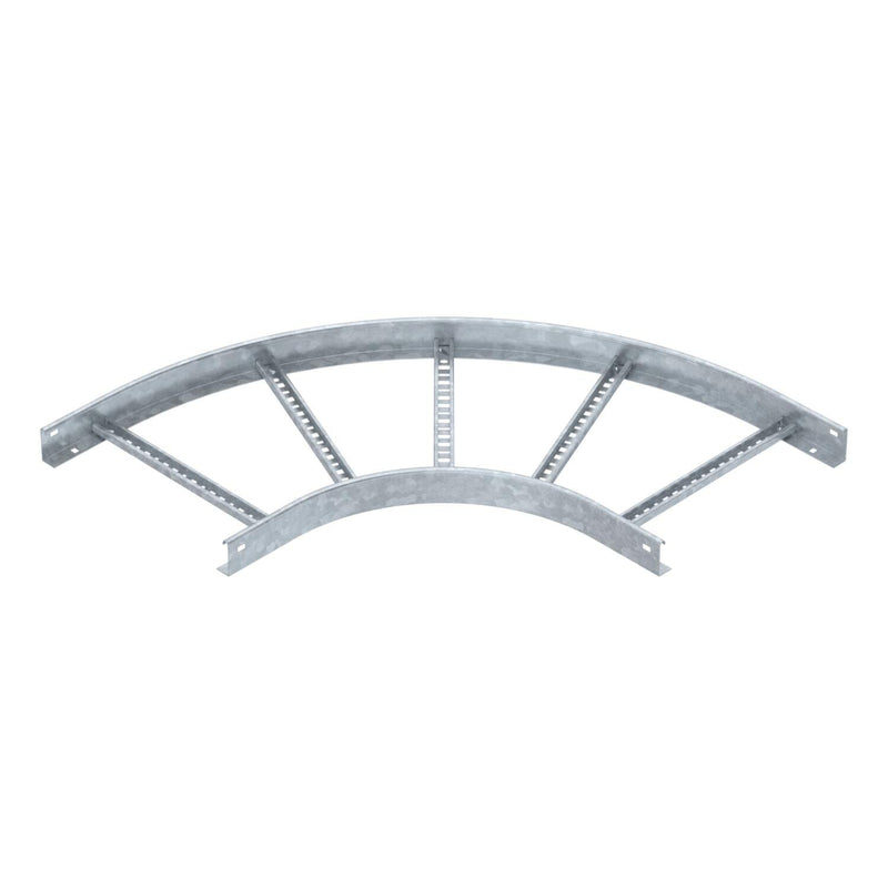 OBO Bettermann - Bogen für Kabelleiter Bogen LB 90 640 R3 FT 90 Grad