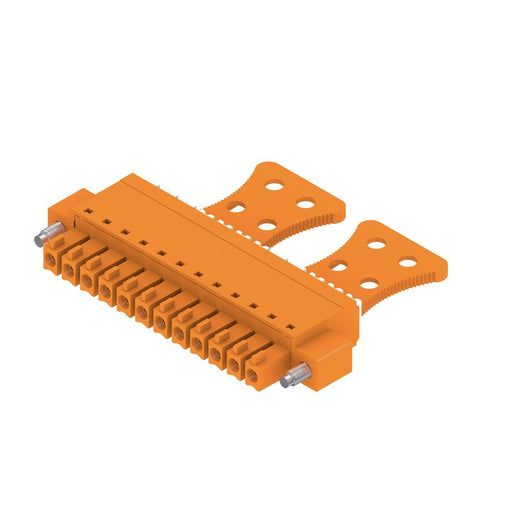 Weidmüller - Kabelsteckverbinder für Leiterplattensteckverbinder Verbinder Buchsenleiste BCF 3.81/#1236040000 3.81mm − 50 Stück
