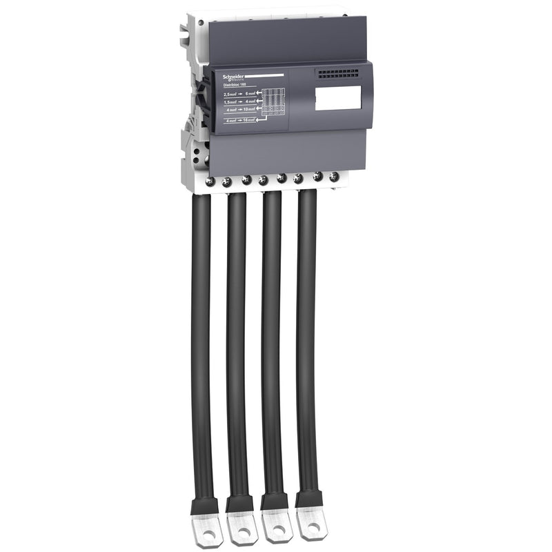 Schneider Electric - Hauptleitungsklemme PrismaSeT-P, Linergy DX LVS04046 Verteilerblock, 4pol
