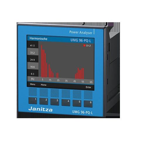 Janitza Electronic - Kombimessgerät Spannungsanalysator UMG96PQLIT90277VKl.S Modular erweiterbar