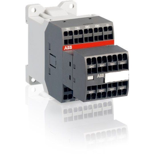 ABB Stotz S&J - Hilfsschütz, Relais Hilfsschütz NSL44ES-81 24V DC, 4S+4Ö