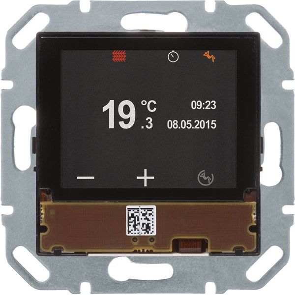 Berker - Bussystem-Raumtemperaturregler Temperaturregler 80440100 KNX TFT-Display+BCU