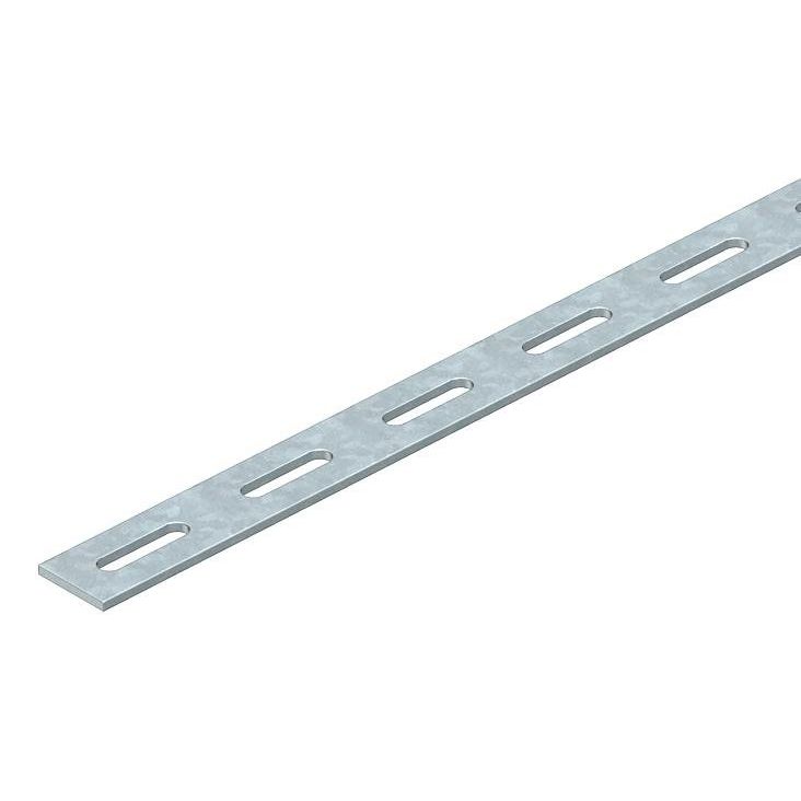 OBO Bettermann - Montagematerial für Kabeltragsystem Holmprofil gelocht SLH 42 2000 FT 25x2000x3, St, FT − 2 Meter