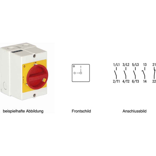 Kraus&amp;Naimer - Lastschalter Reparaturschalter KH20 T203/40 KS11V − 1 Stück by Kraus&amp;Naimer

